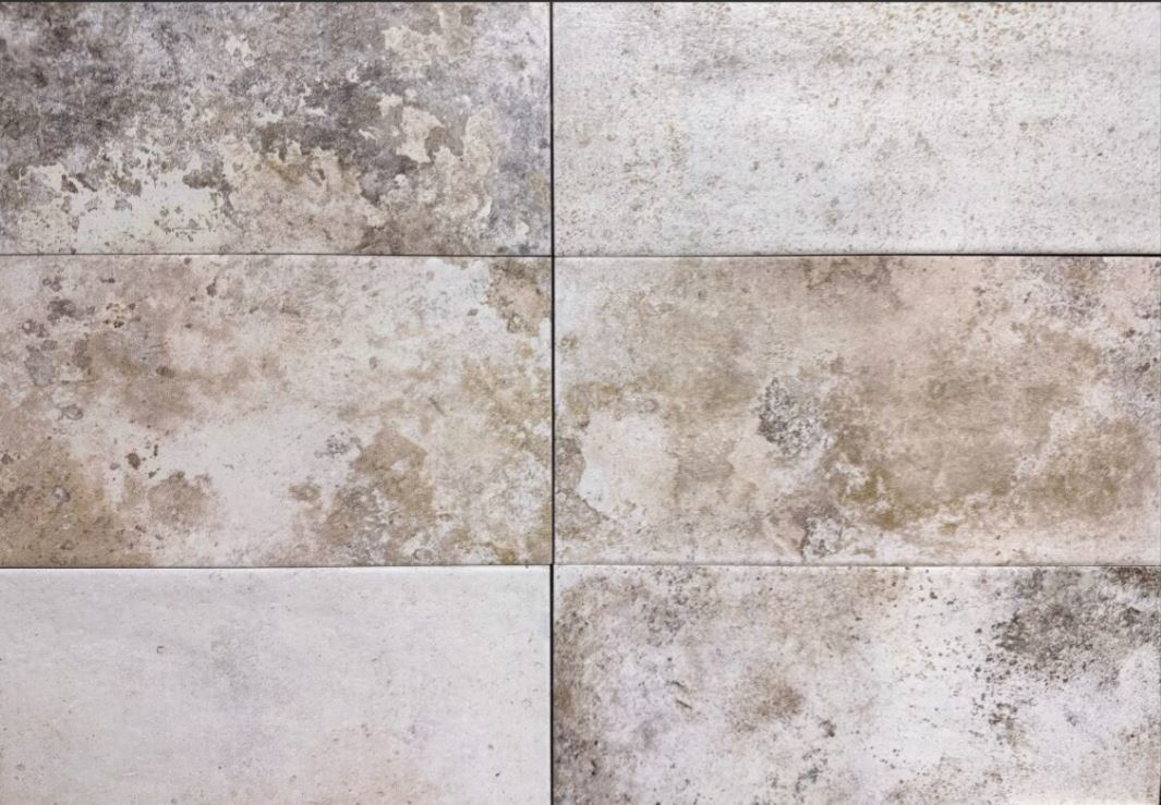 Porcelanato Efecto Piedra Gris Rústico Porc Tav Antica Roma 15.3x31 - Imagen 3