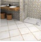 Porcelanato Efecto Cemento Beige Matte Porc Lenos Plain 22.3x22.3