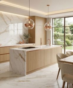 Porcelanato Efecto Mármol Crema Matte Porc Racer Crema 60.8x60.8