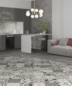 Porc Cement Vintag Grey 20X20